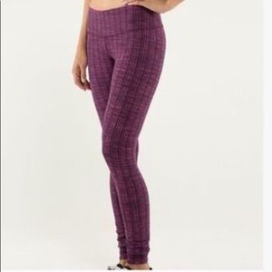 Lululemon Wunder Under Textured Leggings